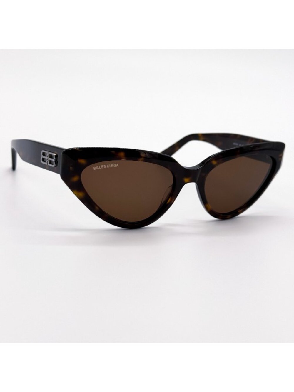 NEW BALENCIAGA BB0270S 002 SUNGLASSES HAVANA CAT EYE WOMEN EYEWEAR BALENCIAGA - Picture 5 of 11